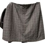 Aritzia  Wilfred Dorine Front Wrap Mini Skirt Plaid Wool / Cashmere Size 10 Photo 5
