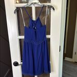 LULUS Blue Mini Dress w/ Crochet Trim Size XS Photo 8