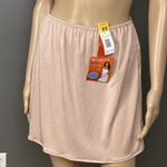 Vassarette Vintage  Half Slip Side Slit Size Medium 16" Latte Beige Y2K New 11003 Photo 1