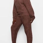 SKIMS  Cozy Knit Jogger Pants in Garnet Photo 0