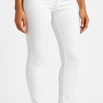NOBO Low Rise Skinny White Denim‎ 5pocket Stretch Modern Pants Size 13 summer Photo 0