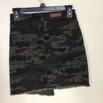 Sanctuary  Women Camo Khaki Skirt Sz. 25 EUC Mini Tattered Dreamer Skirt Photo 3