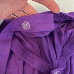 Anthony Originals szP2X purple adjustable button strap full length romper EUC Size undefined Photo 6