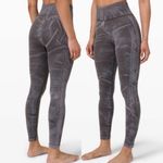 Lululemon  Ebb to Street Stone Wash Graphite Full Length Seamless Leggings Photo 1