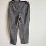 Chico's so slimming Brigitte Dot Grid Ankle pull on Pants black white size 1.5 Photo 2