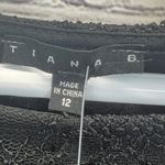 Tiana B  Lace Dress Black Size 12 Slip Dress Round Neck Above The Knee Festive Photo 3