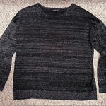 Olivia Sky  Black and Silver‎ sweater size 2X Photo 0