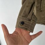 Anthropologie Hei Hei Black & White Woven Fringe Front Anorak Jacket Size XS Photo 4