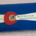VTG Colorado Destination Imagination Pin Ski Flag Logo Hat Cap Brooch Badge 2001 Photo 2
