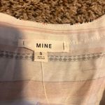 MINE Striped Tank‎ Top Sleeveless Casual Blouse V Photo 1