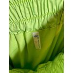 Brand New Free People Movement Women's Large Chartreuse Green Mini Skirt Photo 8