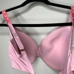 Natori Womans Pink Pure Luxe Contour Underwire Bra 32G style 732080 Photo 7