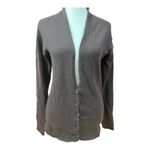 White and warren Cashmere brown cardigan size med Photo 1