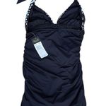 Anne cole NWT Signature Beaded Strap Halter 1 Piece Swimsuit Size 10 Retail $94 Photo 8