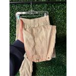 Faherty  TAN LINEN AND TENCEL STRAIGHT LEG PANTS SZ LARGE Photo 1