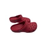 Crocs Size 10 Women Unisex Red Classic Clog Adjustable Strap Lightweight Photo 2