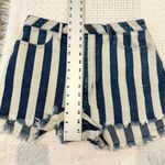 Show Me Your Mumu Blu 30 Arizona high waist frayed hem jean shorts SH2 2840 Photo 9