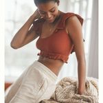 Anthropologie NWT Cross-Back Ballet Crop Top Photo 1