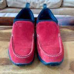 Lands' End Land’s End Red Suede Slip On Shoes Photo 1