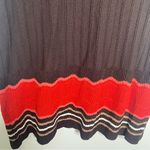 Jones Studio Retro Color Block Ribbed Knit Midi A Line Sweater Dress Sz M Photo 9