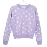 Champion 90s Vintage Pastel Purple Crewneck Pullover Logo Sweatshirt XS Photo 0