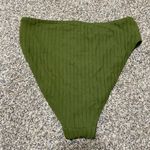 Xhilaration  Green Ribbed Bikini Bottoms Photo 2