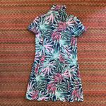 Sigrid Olsen GOLF TENNIS LEAF PRINT ATHLETIC POLO COLLARED DRESS Photo 6