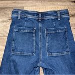 ZARA Dark Blue Flare Jeans Photo 3