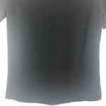 Women's Scoop Neck Short Sleeve Black Top S Photo 6