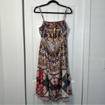 Farm Rio  Amulet Textured Geometric Midi Sundress XL Photo 3