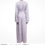 Bottega Veneta  lilAc viscose 2018 FLORAL JACQUARD Jumpsuit, Size 42, Large, NWT Photo 3
