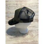 Otto "Jerk" Trucker Hat Snap Back Adjustable O/S One Size Camo Lightning Green Photo 3