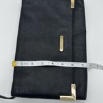 Michael Kors Beverly Black Leather Oversized Clutch Photo 11
