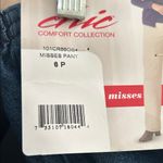 Chic Vintage Blue Pull on 100% Cotton Jeans Size 6P Photo 4