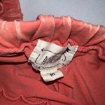 LA Hearts Skirt Womens Medium Elastic Waist Flare Mini Orange Bleach Tie Dye Photo 1