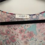 Umgee  Floral Lace Trim Open Front Kimono Cardigan Women’s Size XL Boho Photo 4