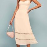 Reformation  offwhite /cream dress Photo 0
