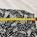 Ellen Tracy Flowy Floral Loose Pants Size Medium Black And White Wide Leg Photo 7