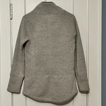 prAna  NWT thermal threads tunic jacket sweatshirt grey size XS kangaroo pocket Photo 8