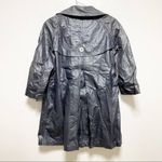 Michael Kors Steel Blue Raincoat Photo 4