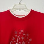 M & C Sportswear Red Festive Holiday Deer Sweater size 2XL Photo 2