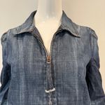 7 For All Mankind  Denim Zip-Up Jacket Y2K Photo 2
