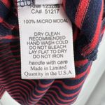 Michael Lauren Cuba T Shirt Dress Navy Red Stripe Size XS New Photo 4