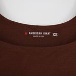 American Giant Women's Flex Dress Size XS Made With USA Brown Photo 2