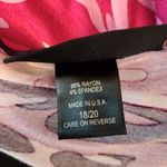 Ashley Stewart Purple and Pink Camo Tee Size 18/20 Colorful Camo Top Photo 7