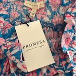 Prómesa Floral Ruffle Mini Skirt Photo 3