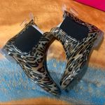 Catherine Malandrino NWT Chelsea Rain Boots Leopard size 8 brown black Photo 5