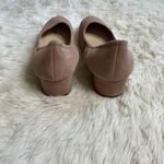 Nine West  Taupe Faux Suede Heels Size 7M Photo 3