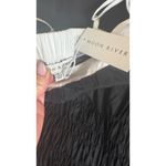 Moon River  Smocked Midi Dress Contrast Size S NEW Photo 2