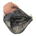 Sole Society Nwt Woven Crossbody Bag Blue Foldover Zip Chain Shoulder Small Photo 7